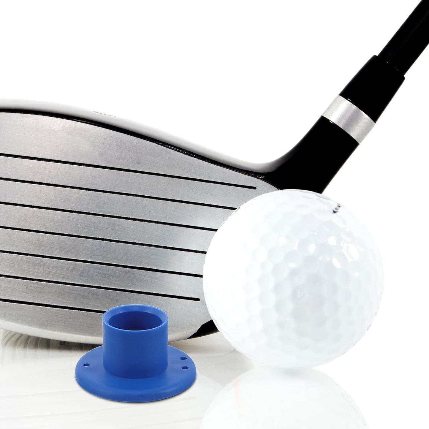 SUPVOX 2pcs Golf Tees for Driving Range Mats Rubber Ball Holder for Golf Hitting Mats & Indoor Outdoor Training Simulator Practice