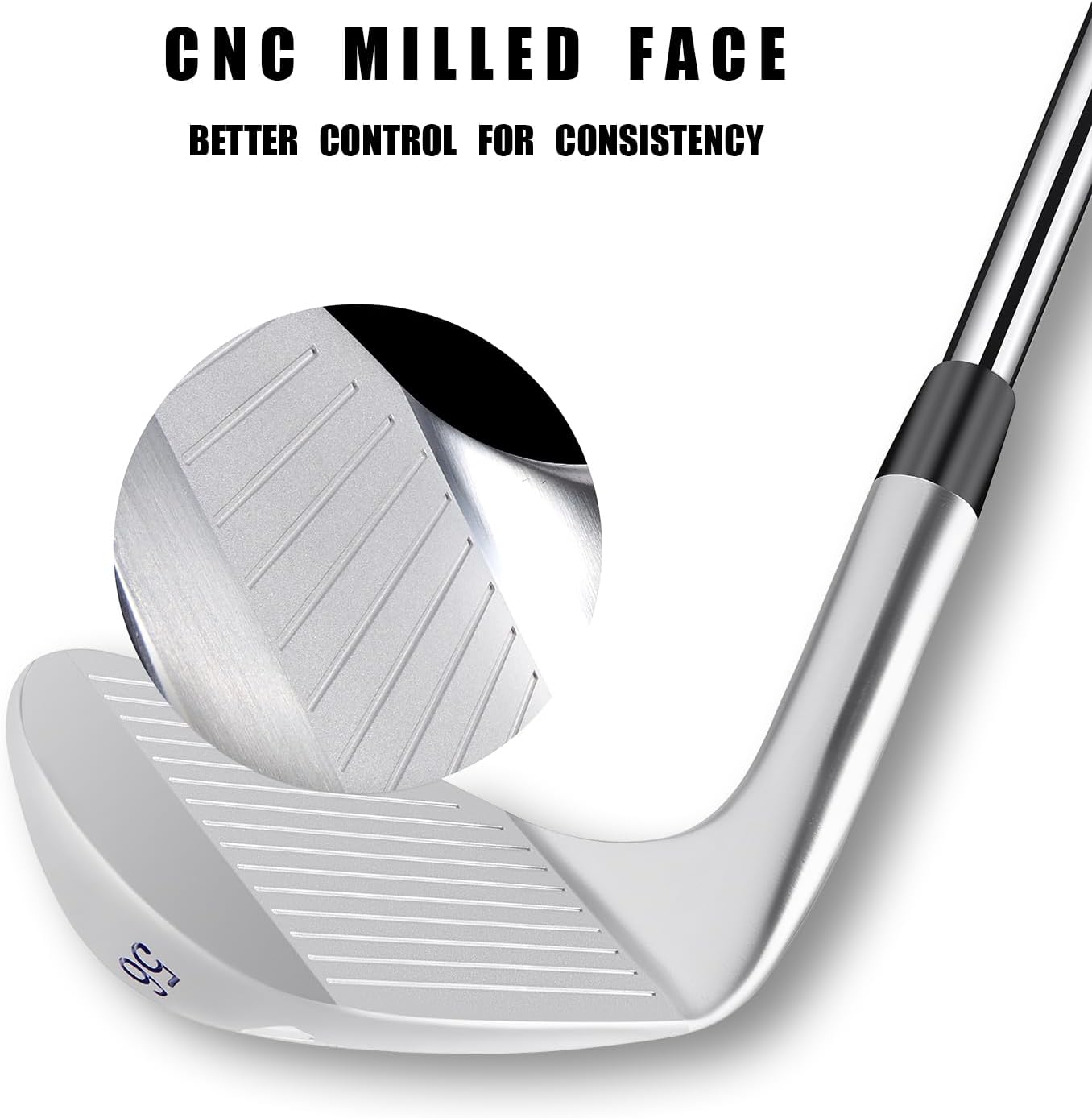 MAZEL Forged Golf Sand Wedge,Gap Wedge,Lob Wedge for Men,48/52/54/56/58/60 Degree Individual Golf Wedge,Milled Face for More Spin,Right Hand