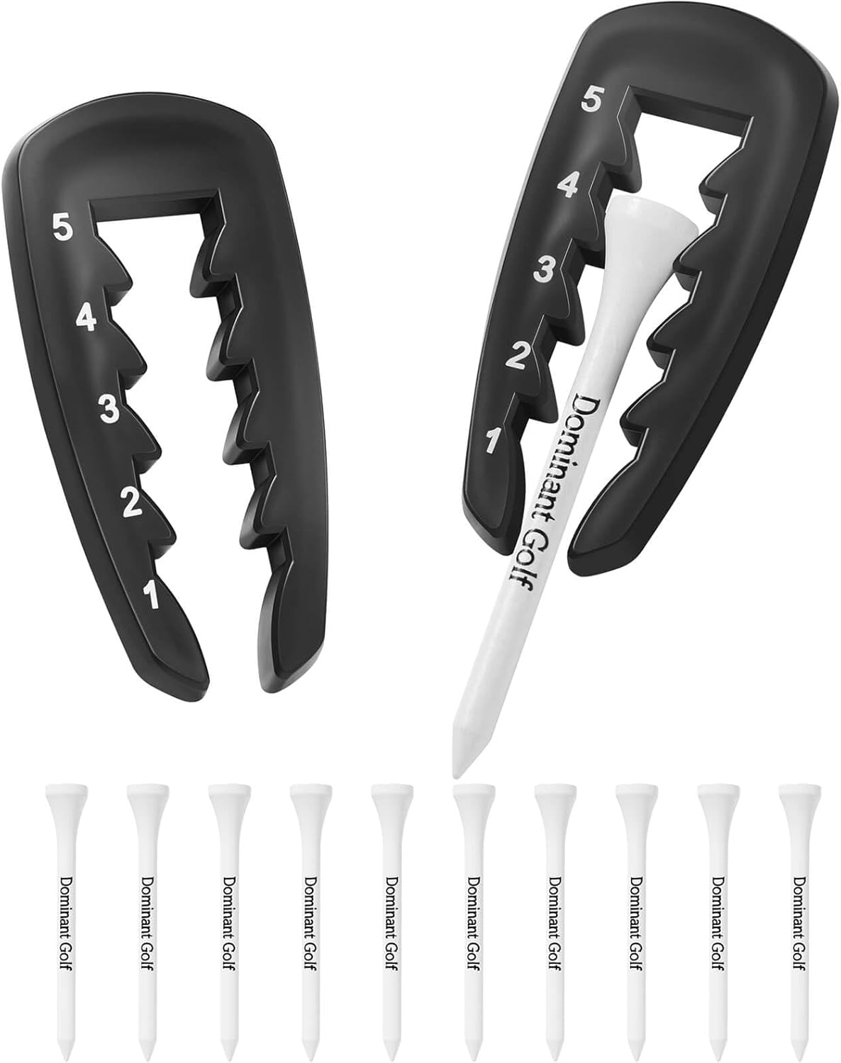 2PCS Golf Tee Height Tool, Tee Height Setter,Golf Height Setter.