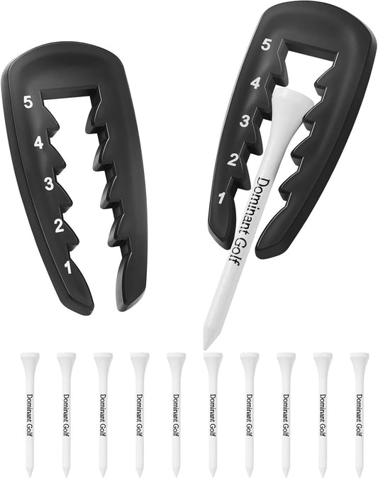 2PCS Golf Tee Height Tool, Tee Height Setter,Golf Height Setter.