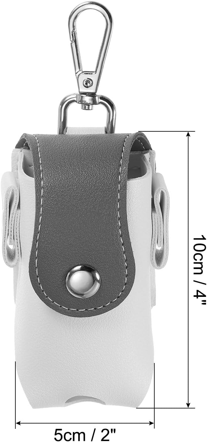 PATIKIL Golf Ball Waist Bag, Golf Ball Carry Pouch with Tee Holder, Buckle, Clip for Women Men Belt Golf Storage