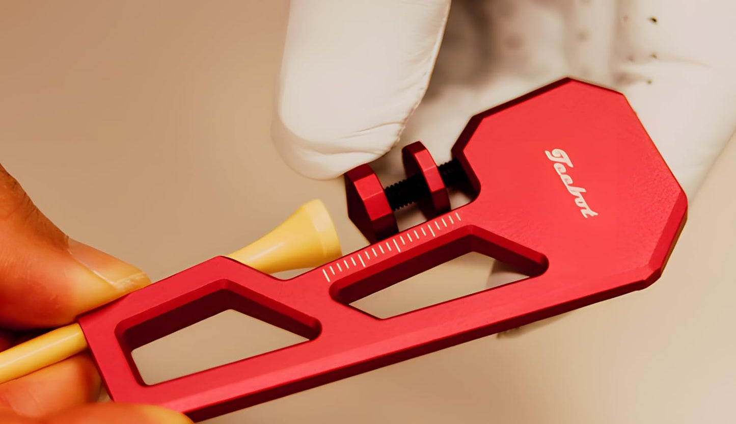 PRO - Premium Golf Accessory for Tee Height Setup Tool with Extreme Accuracy and Consistency