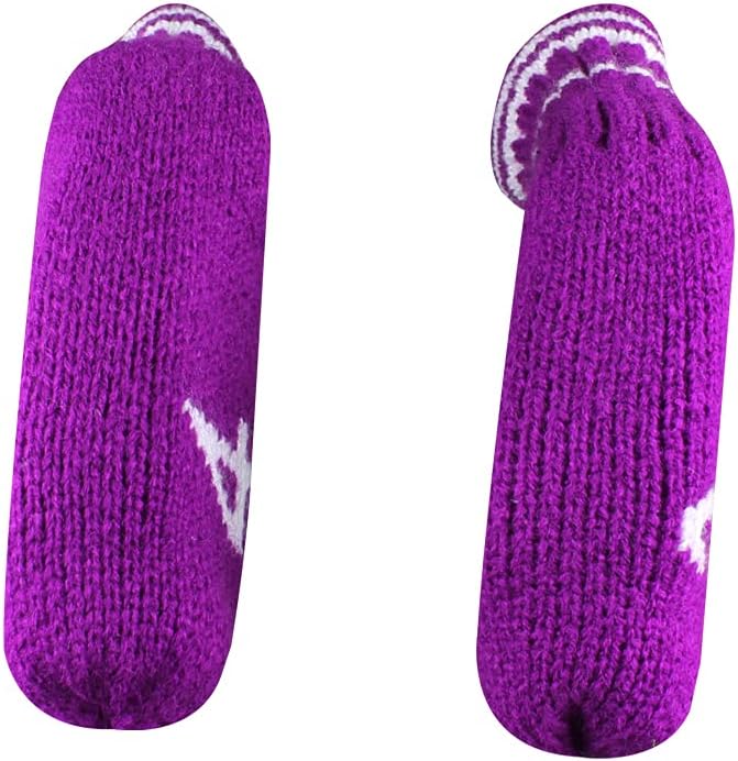 Scott Edward 1/7/10 Pcs Knitted Golf Club Head Covers for Irons Wedge Cuteness and Basically Socks Shape Washable Golf Club Head Protector on Classic Stripes Style，Double Sided Customization