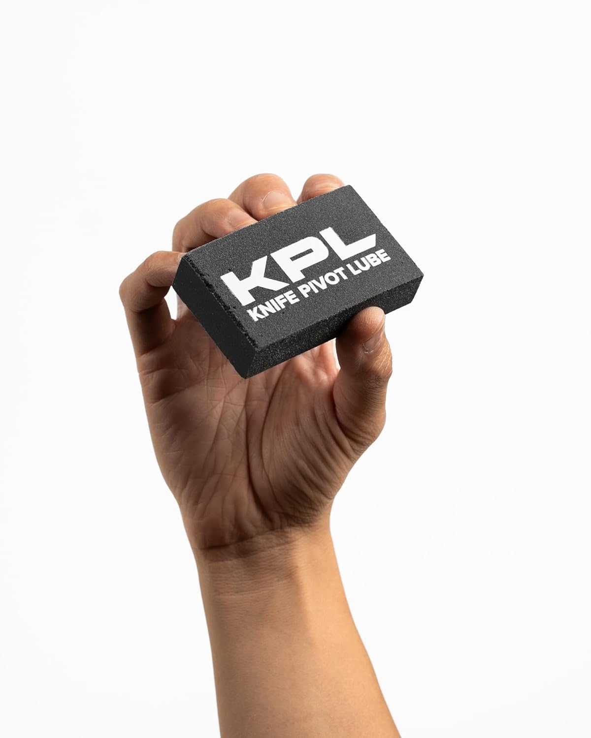 KPL Rust Eraser Block/Sabitori/Stone Cleaner - Fine - Soft, 2.5 x 1.5 x.75 Inches, Black