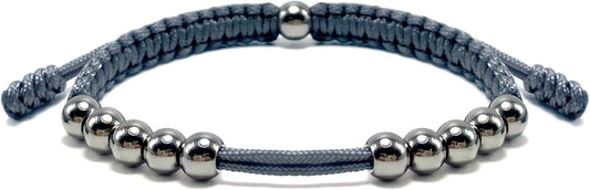 LAMIBEE Golf Stainless Steel 10 Beads Score Counter Bracelet, Golf Stroke Count Bracelet, Resizable and Easy to Adjust Golf Round Scoring Tracker, Durable and Stylish Golf Accessory