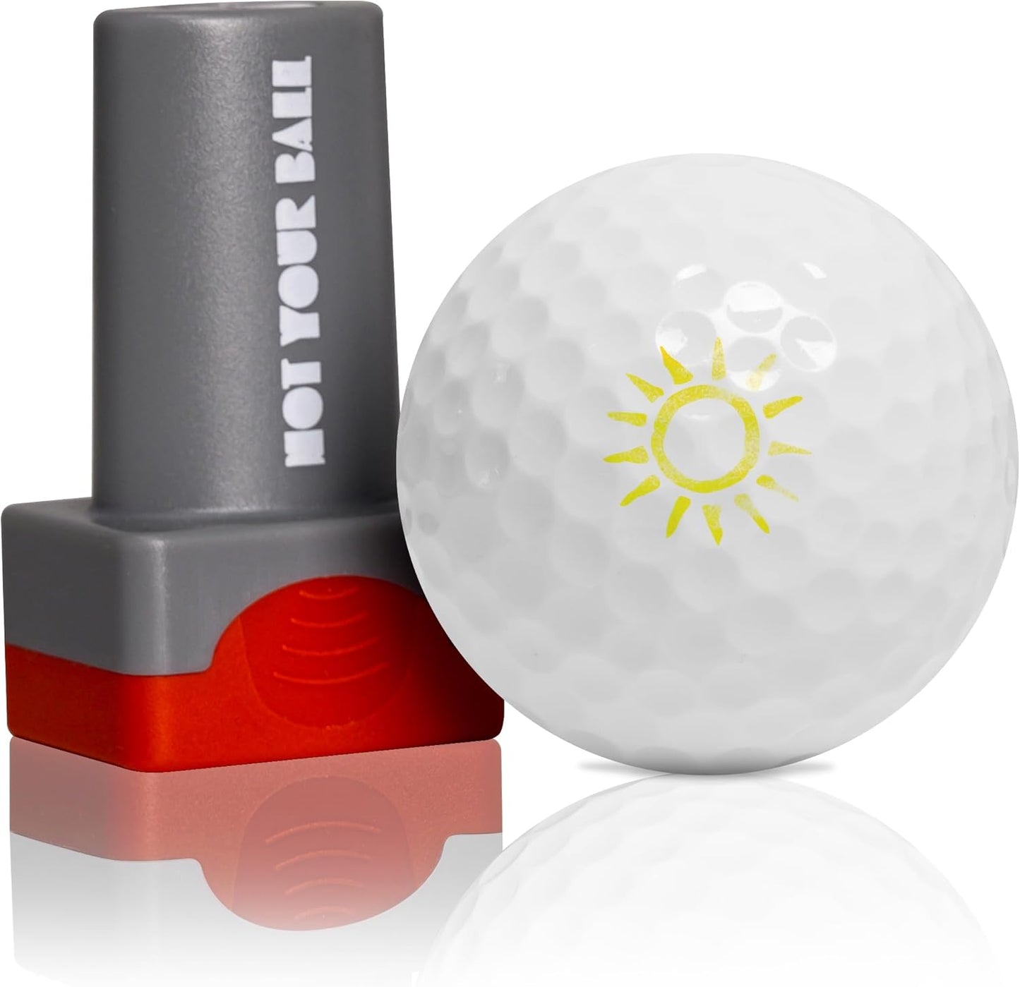 ZEETY Golf Ball Stamp, Golf Ball Stamper, Self-Inking Golf Ball Stamp Marker to Identify Golf Balls, Golf Gifts Golf Accessories for Men and Women Golfers