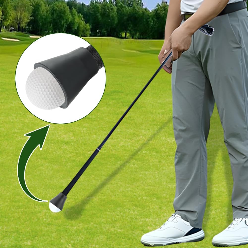 5pcs Golf Putter Ball Retriever, Quick-Install Golf Ball Grabber Portable Suction Cup for Putter Grip and and Swing Handle, GOL-f Bal-l Pick Up Tool