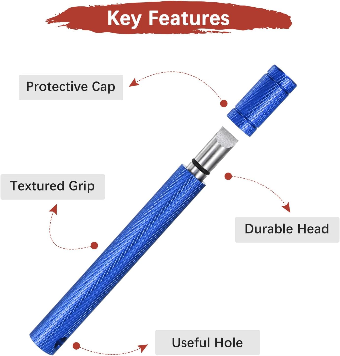 Golf Groove Sharpener Golf Club Groove Cleaner Generate Optimal Spin Use for Wedges & Irons