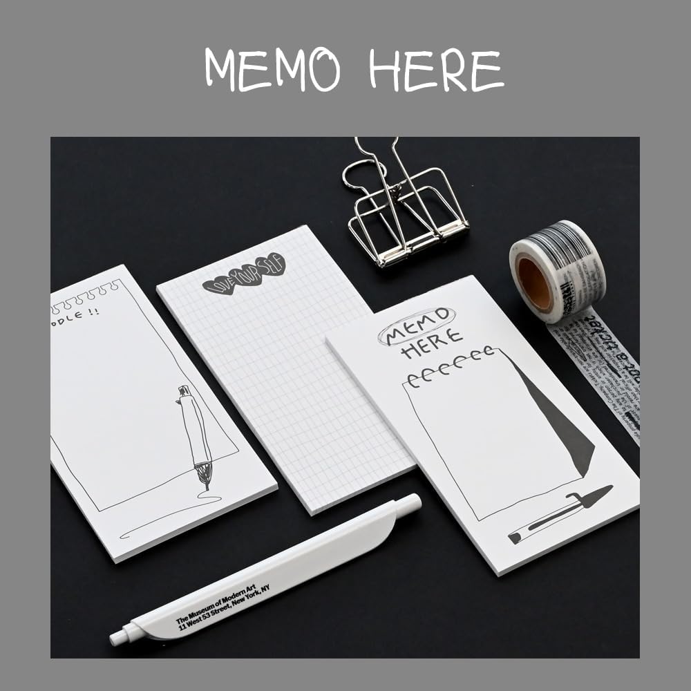 Monolike Triple Memopad Little Doodle 2P Set