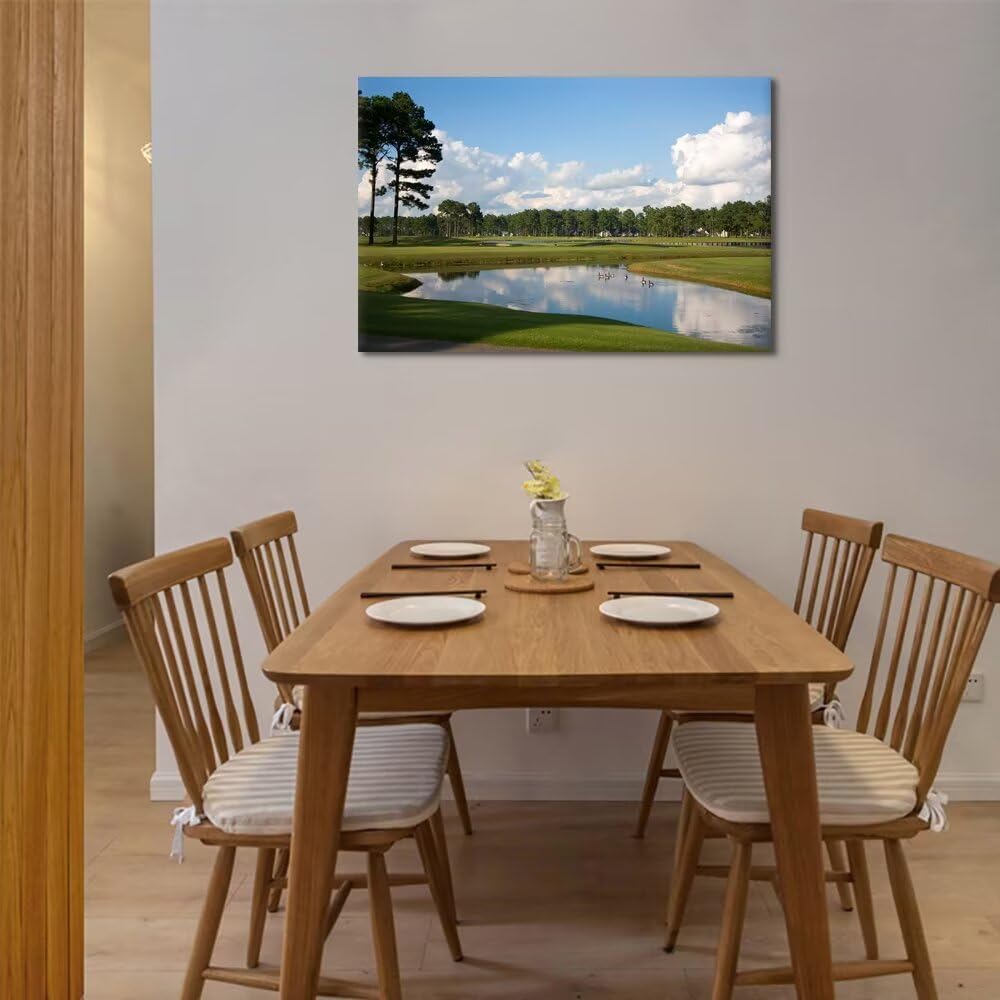 South Carolina Myrtle Beach Wall Art for Living Room Bedroom Bathroom Home Decorations Paintings Canvas Prints Framed Ready to Hang(12''H x 16''W)