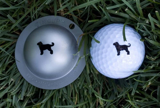 Tin Cup Golf Ball Marking Stencil
