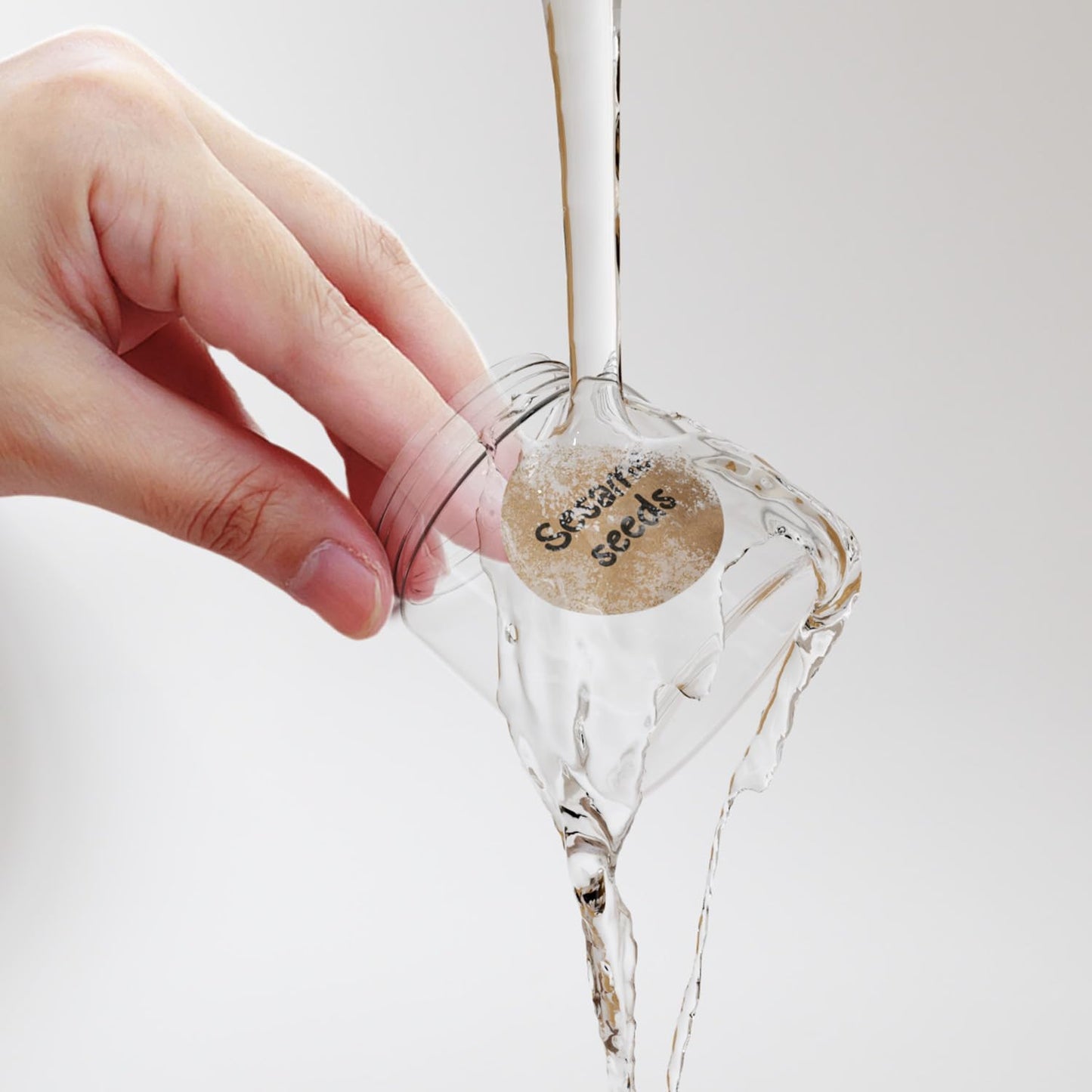 MESS Dissolvable Canning Labels, 0.5" Round, 200-Pack – Removable Kraft Mason Jar Stickers for Homemade Jam, Food Storage & Containers