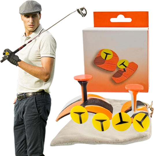 Golf Grip Tape 1 Set Anti Slip Golf Grip Friction Stickers Silicone Golf Grip Training Aid Easy to Use Golf Grip Training Aid Portable Golf Alignment Stick Golf Grips Golf Grip Trainer for Golf Glove