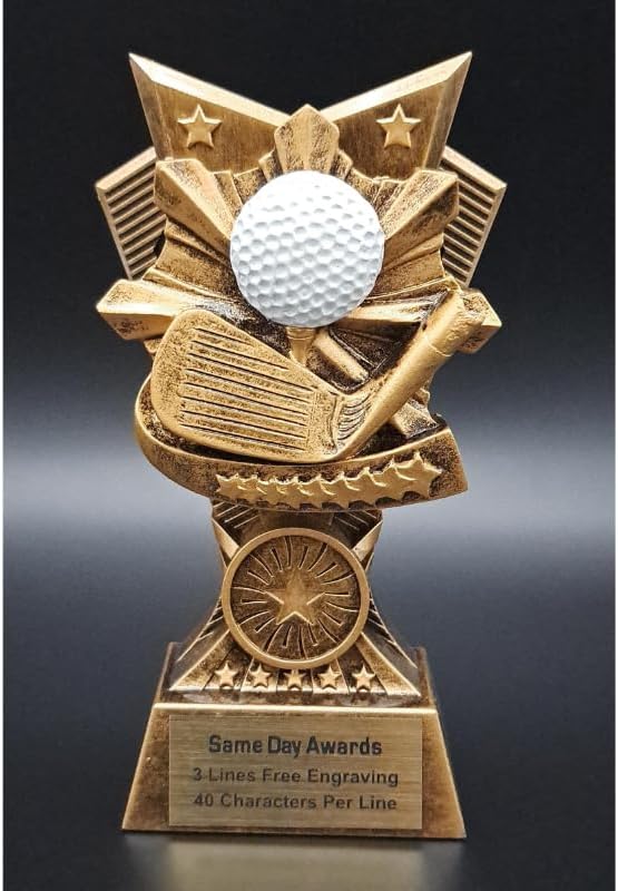 Champion V Sports Trophy Award with Custom Engraving – Recognition Trophy for Kids and Adults Team Awards for Competitions School Sports Student Athletes MVPs Tournaments and Celebrations