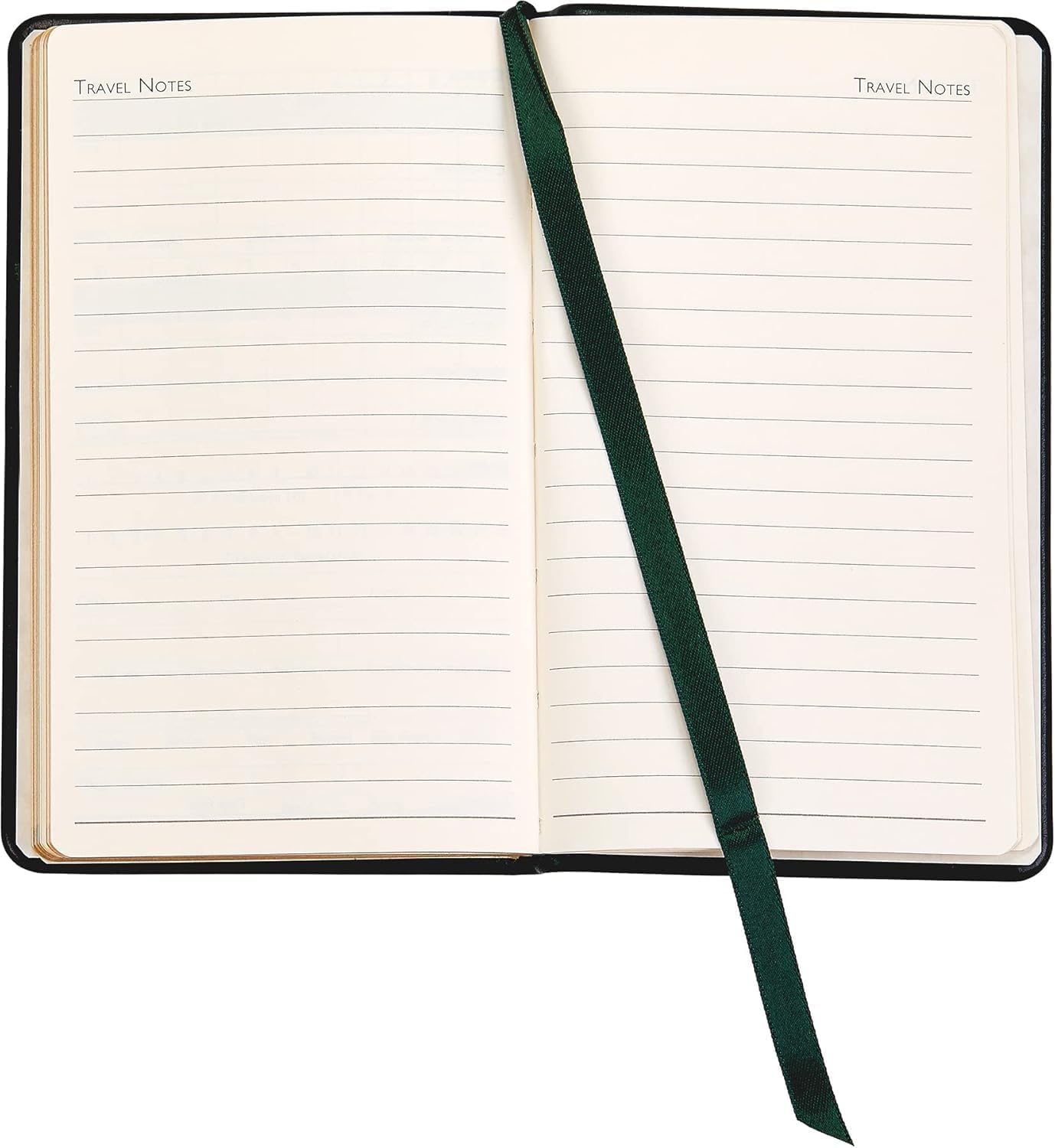 Graphic Image On The Green Golf Journal, Golf Score Log Book, Genuine Full Grain Leather (Green, Compact - 3" x 5") Published & Bound in the USA