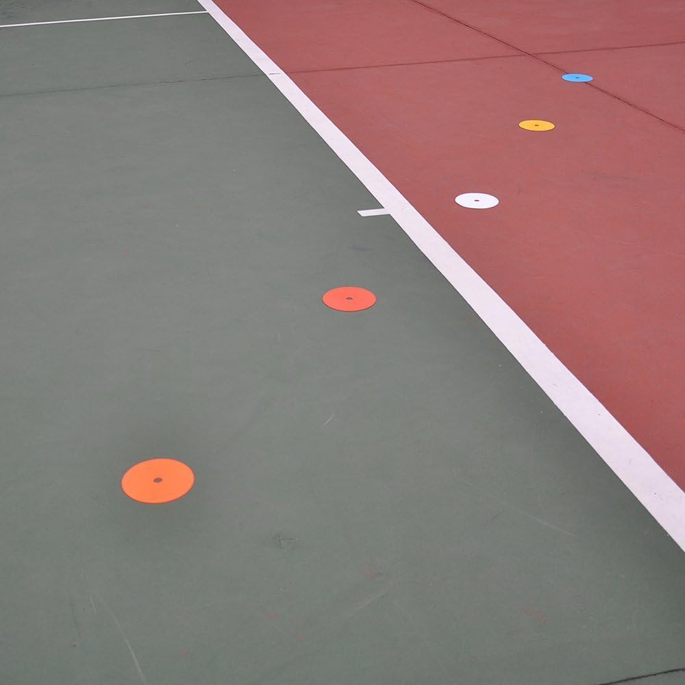Flat Cones Spot Markers Soccer Basketball Sports Speed Agility Training