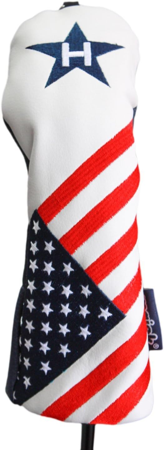 USA #6 Hybrid Patriot Golf Limited Edition Vintage Retro Patriotic Rescue Head Cover