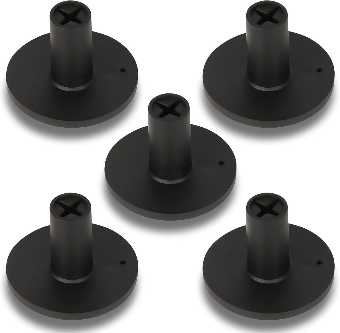 Rubber Golf Tees for Mats Adjustable Height Golf Simulator Tees, Indoor Outdoor Practice, Non-Slip Golf Mat Tees with Holder, Compatible with Driving Range & Golf Simulators