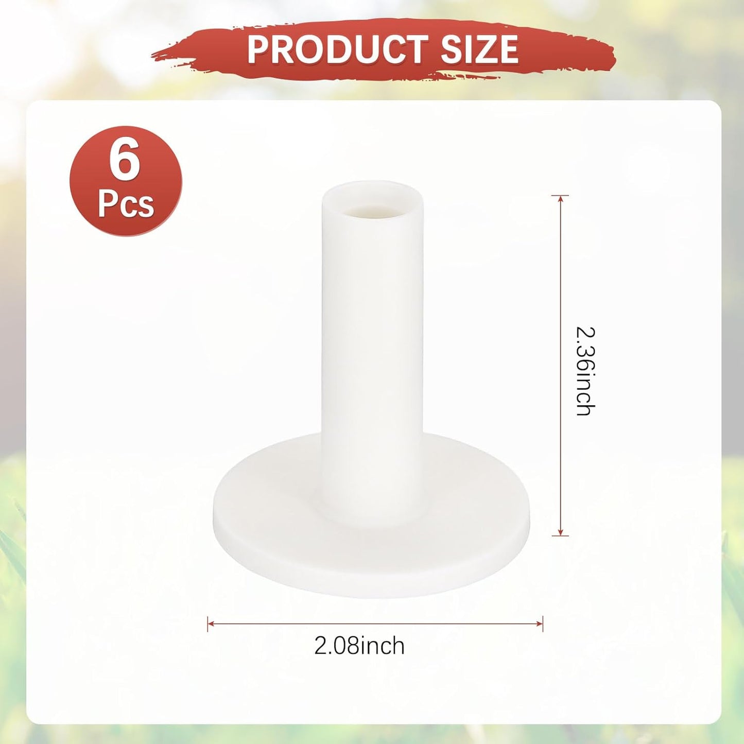 Rubber Golf Tees [] - Flexible Stable Ball Holder Use for Home & Outdoor & Indoor Tall Training Driving Range - [] Hitting Mats