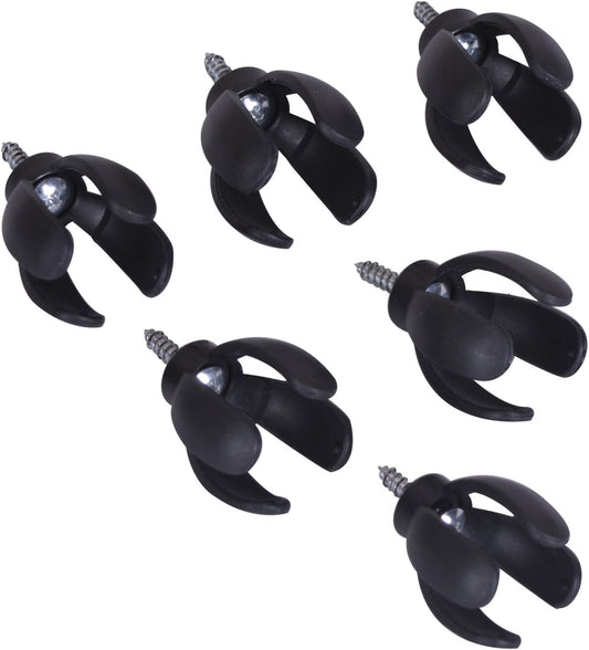 Baitaihem 6 PCs Golf Ball Pick Up Retriever Claw Sucker Tool