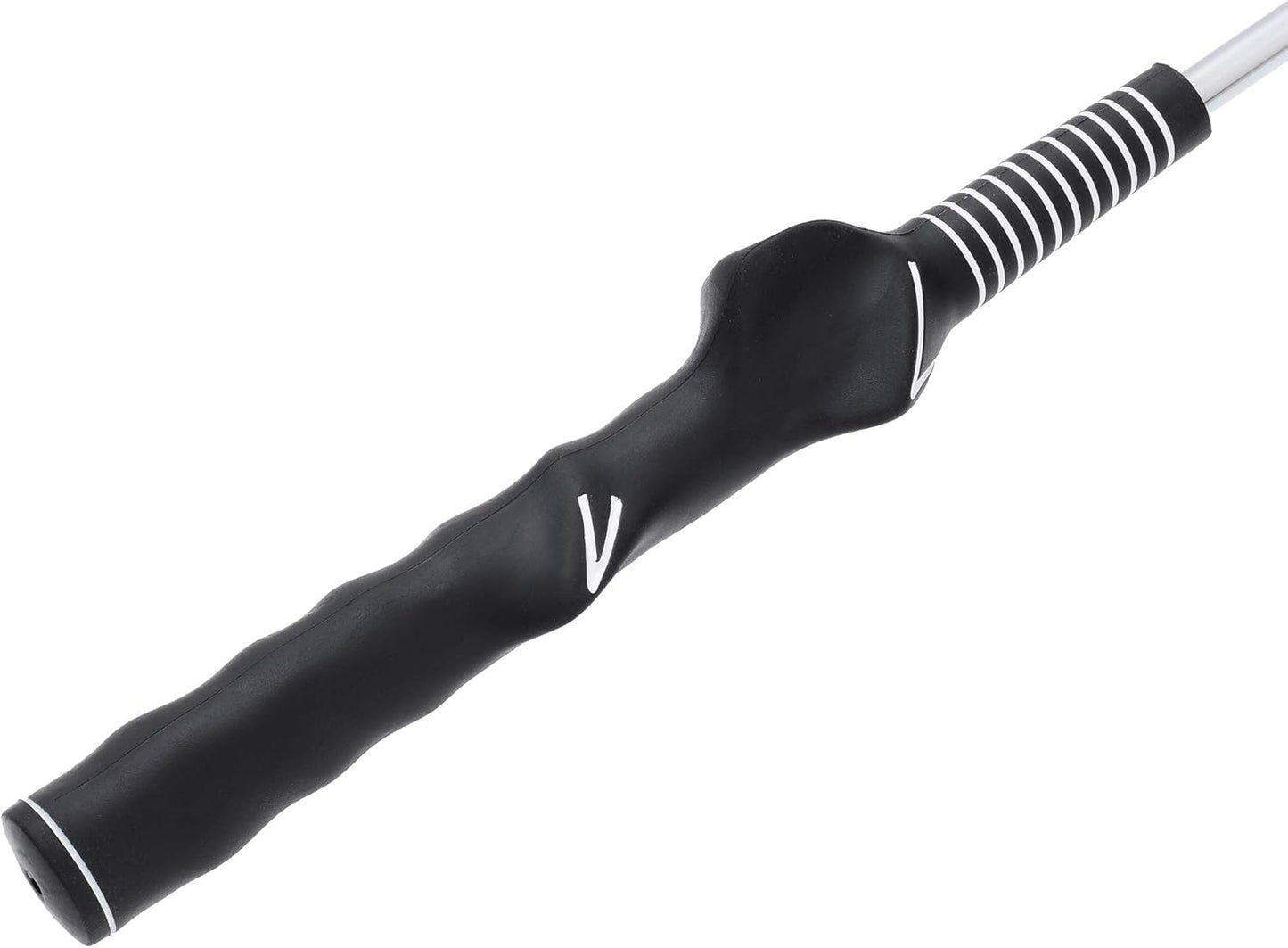 Mile High Life Golf Tempo Trainer | Golf Grip Trainer | Golf Swing Training Aid | Two Weight Configuration Options | for Right-Handed Golfer