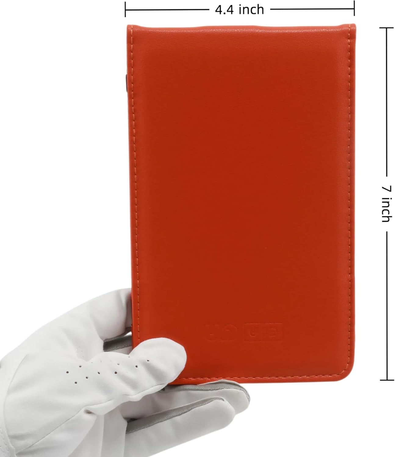 Golf Scorecard Holder (6 Colors - Premium Vegan Leather) | Yardage Book (4-Pack, Waterproof Stone Paper) | Scorecards (20-Pack White Cardstock) – Idea Gift for Golfers