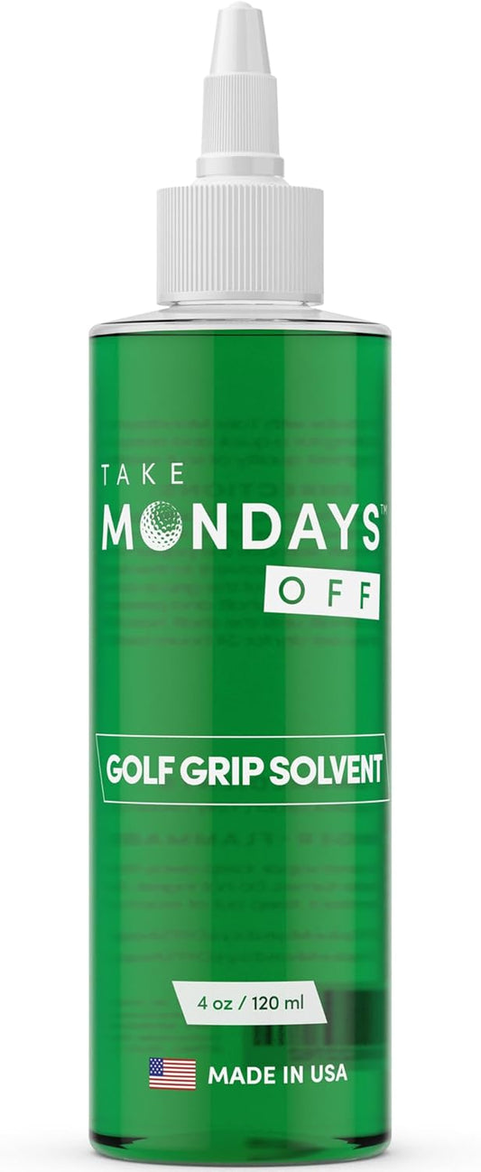 Golf Grip Solvent (4 oz) - Professional Grip Solvent for Regripping Golf Clubs