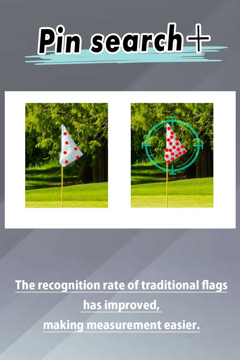 NINJOR GOLF(Ninja Golf) NJ Mini Series Golf Range Finder with Slope Switch and Pin Lock Laser RangeFinder Max1000YD