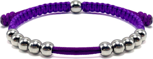 LAMIBEE Golf Stainless Steel 10 Beads Score Counter Bracelet, Golf Stroke Count Bracelet, Resizable and Easy to Adjust Golf Round Scoring Tracker, Durable and Stylish Golf Accessory