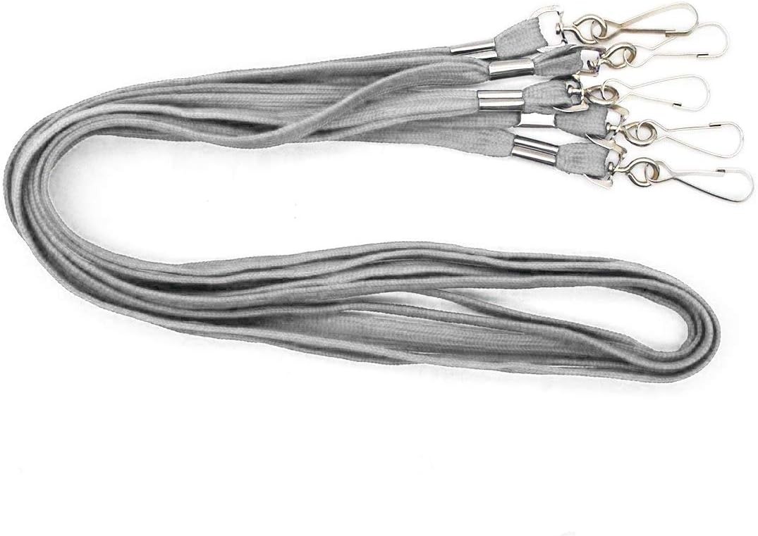 Bird Fiy Lanyard 100 Pack Bulk Badge Lanyards for ID Badges Neck Cruise Name Tag ID Holder