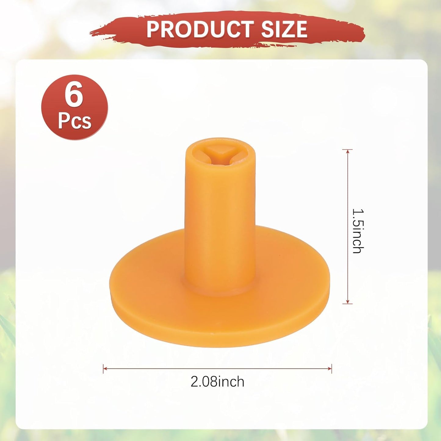 Rubber Golf Tees [] - Flexible Stable Ball Holder Use for Home & Outdoor & Indoor Tall Training Driving Range - [] Hitting Mats