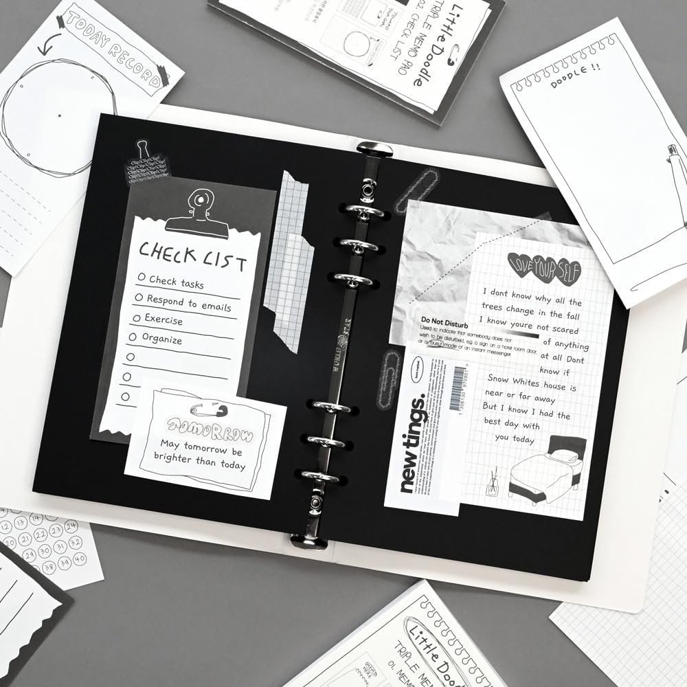 Monolike Triple Memopad Little Doodle 2P Set