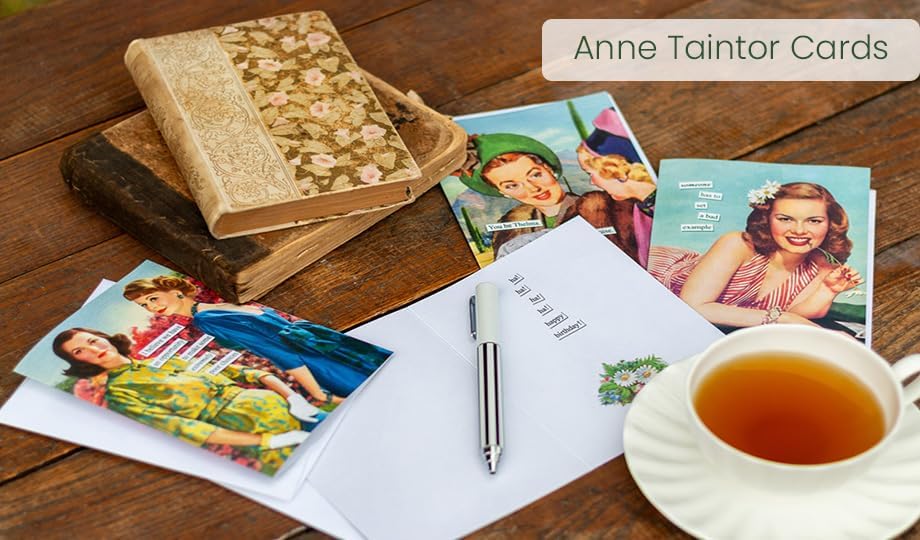 Anne Taintor Square Refrigerator Magnet - Tattoo