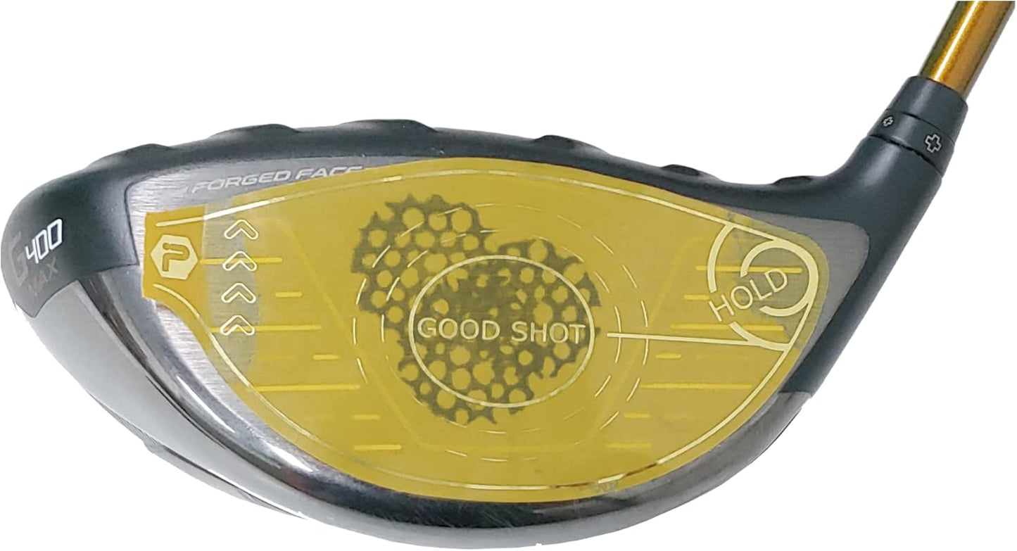 Good Shot Film | Golf Impact Tape | Reusable Driver Face Sticker | Sweet Spot Accuracy Diagnosis | Self-Teaching Consistency Analysis | 8 Pcs per Pack