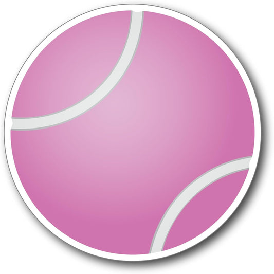 Tennis, Pickleball & Golf Decorative Magnets – Fun Sport-Themed Fridge Magnets, Locker Magnets, Car Magnets, Office Décor – Tennis Ball, Pickleball, Golf Ball & Heart Designs (Pink Tennis Ball)