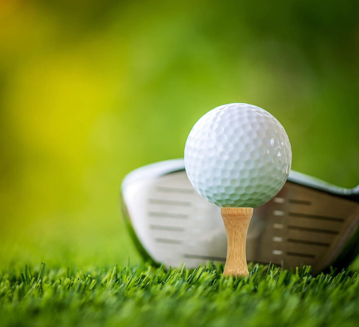 Step Down Golf Tees 2-1/8"or 2-3/4"or 3-1/4" 100 Pack Enduring Wooden Bamboo Golf Castle Tees