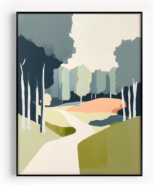 Golf Impressionist Art Print Posters - Premium Giclee Fine Art Prints - Sporty and Sophisticated Home Decor Posters, Golfer Art Prints for Home and Office Decor - Vintage Aesthetic, Ready to Frame