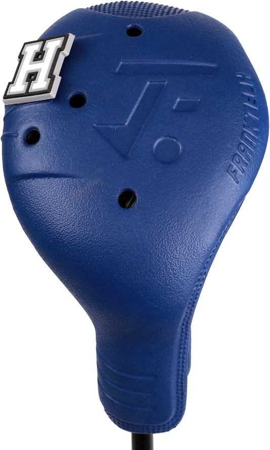 Golf Head Covers, EVA Plastic Golf Club Covers for Driver Fairway Woods Hybrid, Driver Headcover with Pins, Fit All Right-Handed Golf Clubs, Easy On Off, Washable