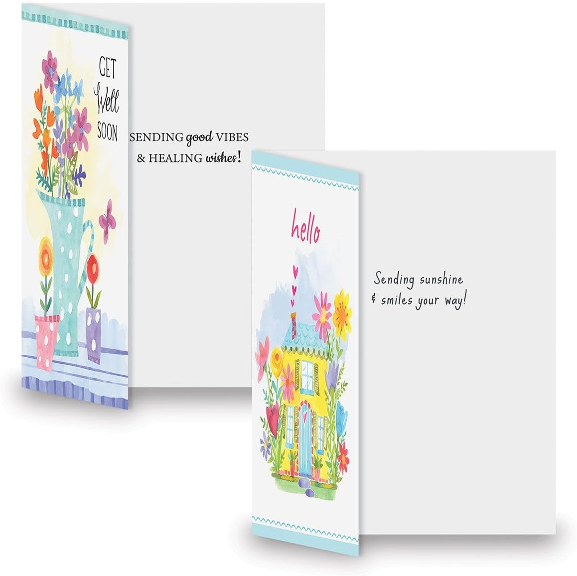 Current Savor the Moments All Occasion Value Pack - 20 Cards With Envelopes, Celebration, Get Well, Sympathy, Birthday, Anniversary & Thinking of You Variety, Large 5" x 7" Assortment, 10 Design Set