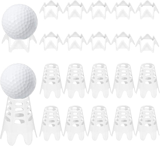 Plastic Golf Tees, Golf Simulator Tees for Home, Outdoor Indoor Golf Tees Simulator Practice Training, Golf Mat Tees for Winter Turf and Driving Range