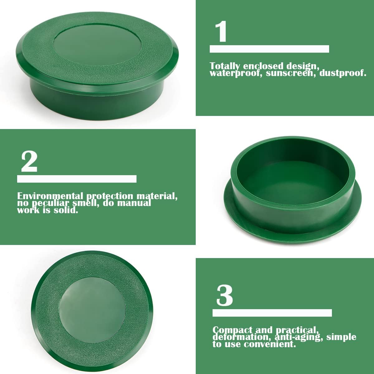 Golf Hole Cup Cover Putting Green Cup Cover for Yard Garden Backyard Outdoor Golf Practice