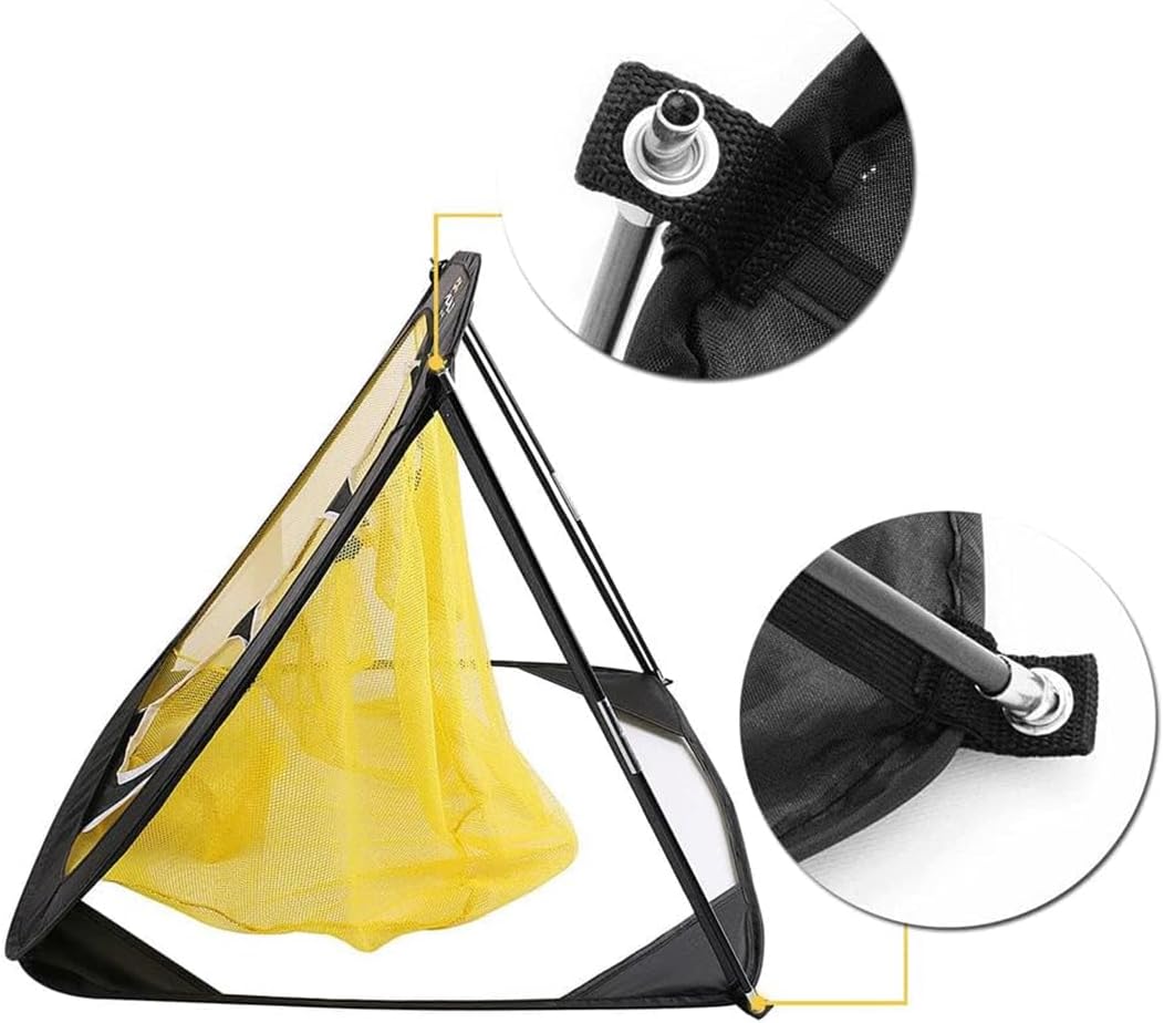 PodiuMax Chipping Net, Pop Up Golf Nets for Backyard Driving Real Golf Balls, Indoor & Outdoor Practice Net for Accuracy Short Game