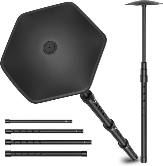 Rhino Valley Golf Travel Bag Support Rod, Aluminum Alloy Rod and Anti-Impact Support Cover, Golf Support Protector Bag Accessory, Golf Support Stick Adjustable Clubs Protection System Pole