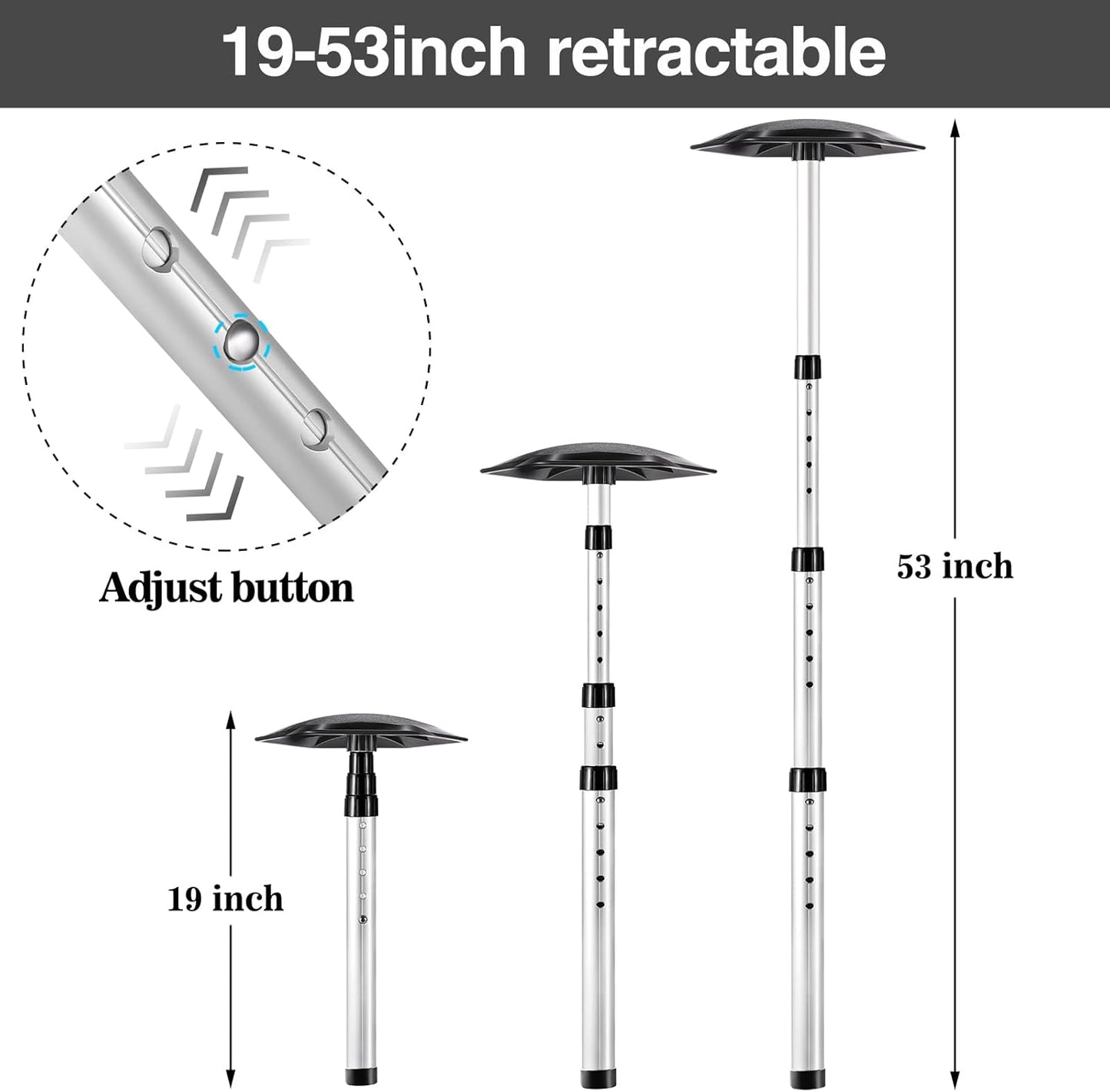 JANUS Golf Travel Bag Support Rod，golf stiff arm