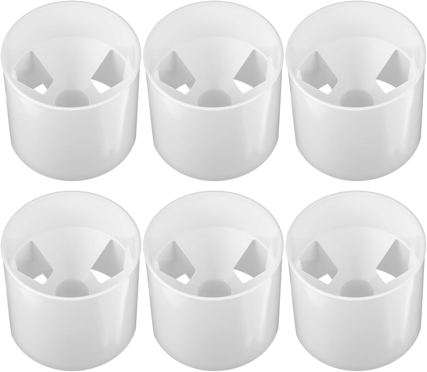 6 Pcs Golf Hole Cup,Accessories for Backyard Practice Putting Green, ABS Plastic Golf Putting Cup for Outdoor, Dimension 4" Depth, Diameter 4 1/4 inches