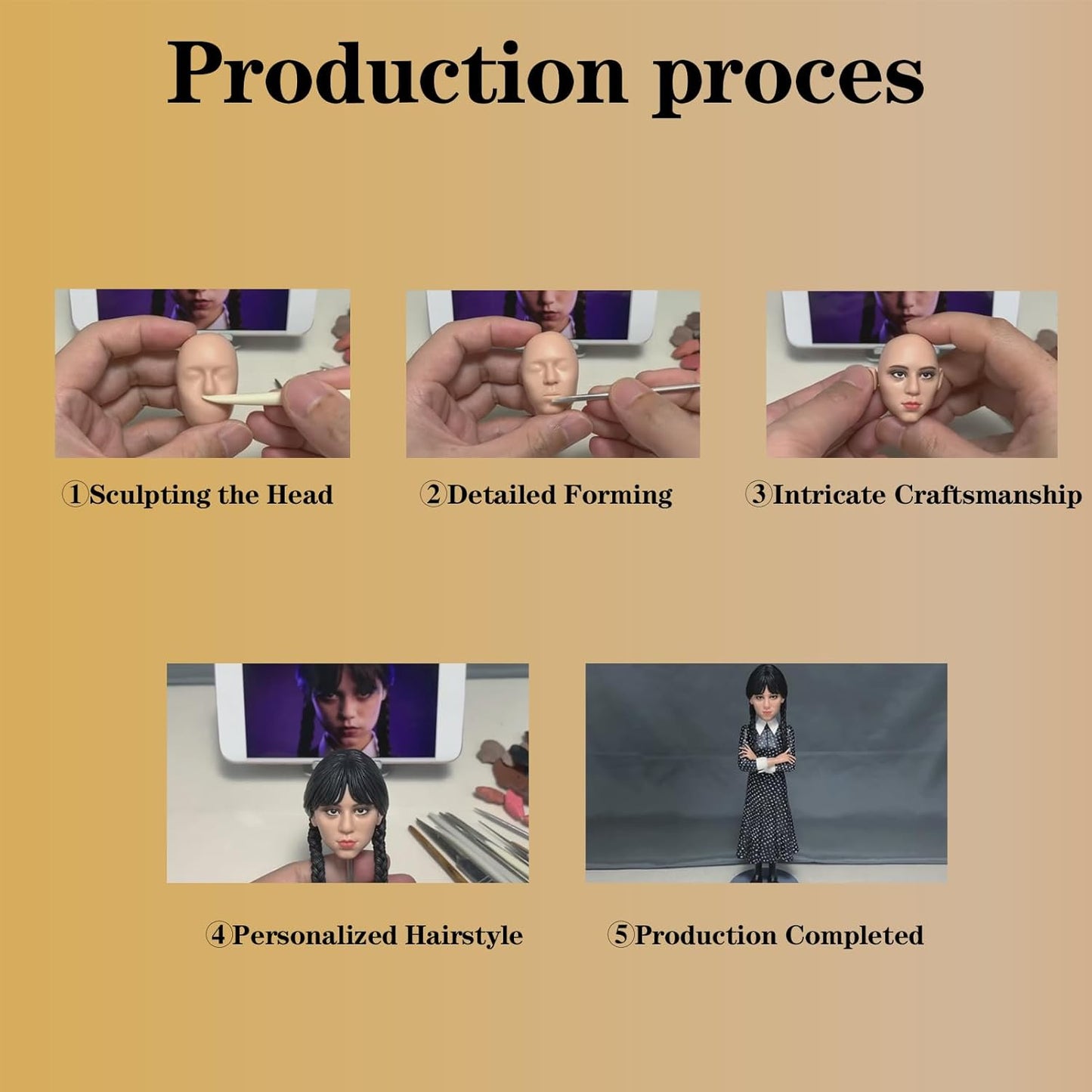 Custom bobblehead, Casual Golf Handmade 𝐏𝐞𝐫𝐬𝐨𝐧𝐚𝐥𝐢𝐳𝐞𝐝 Sculpture Gift, Suitable for Men, Boyfriends, Husbands, Grandchildren, sons, Office Colleagues or Bosses