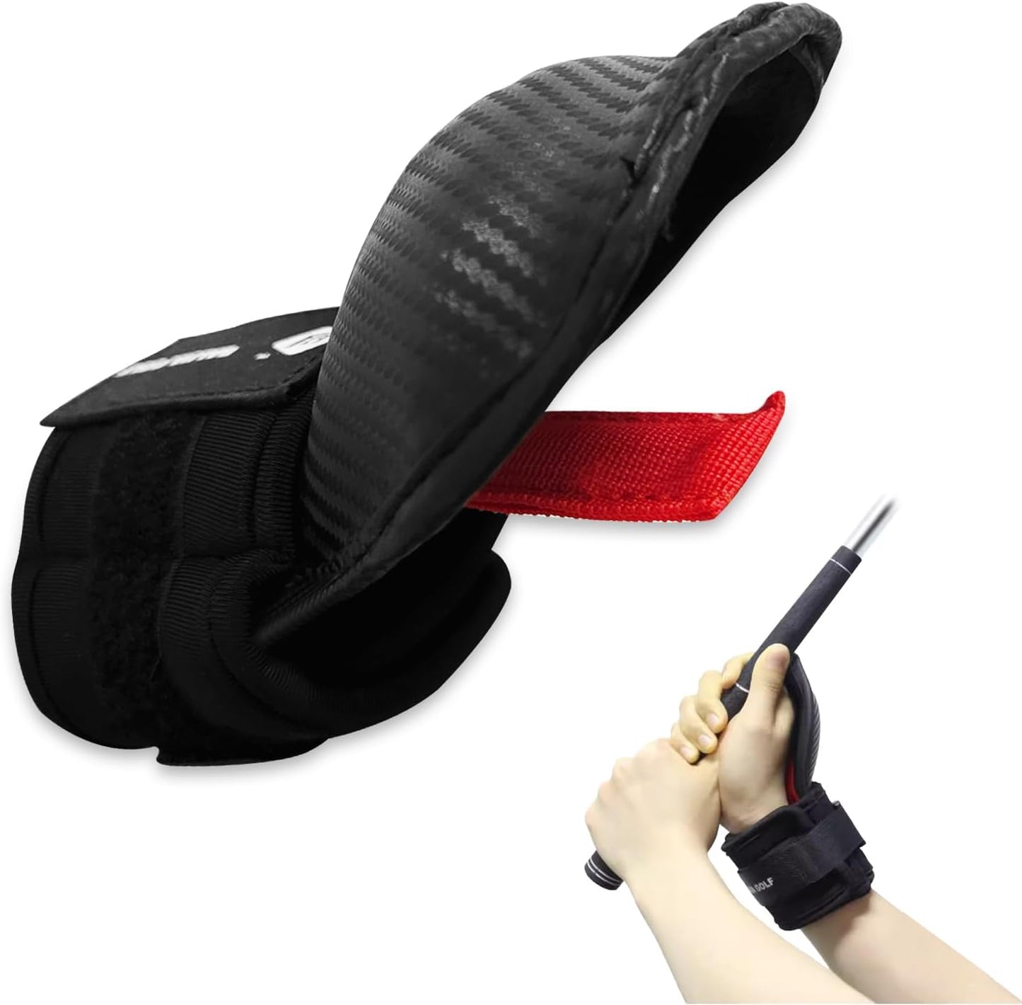 Golf Wrist Training Aid, Golf Wrist Trainer, Swing Training Aid, Wrist Golf Training Equipment, Swing Trainer, Chipping Wristband for Club Golf Beginners Better Impact Position