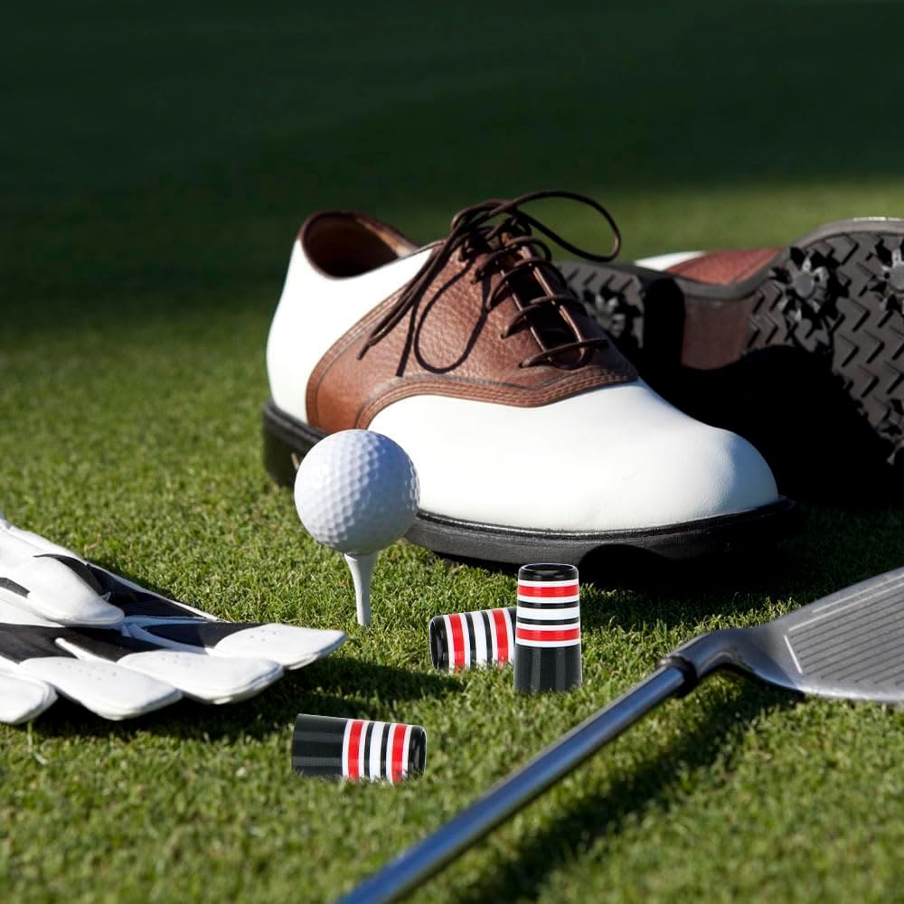 DONGKER Golf Iron Ferrules,10 PCS Golf Club Ferrules Golf Sleeve Ferrule Compatible 0.370'' Parallel Shaft