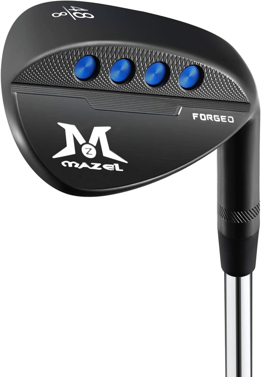 MAZEL Forged Golf Sand Wedge,Gap Wedge,Lob Wedge for Men,48/52/54/56/58/60 Degree Individual Golf Wedge,Milled Face for More Spin,Right Hand