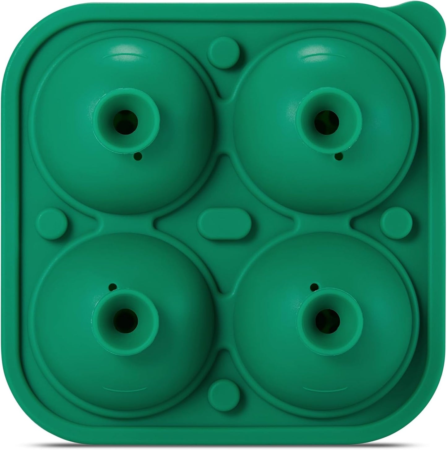 Novelty Golf Gifts Ball Ice Maker Mold, 2.2" Large Sphere Round Ice Cube Mold for Cocktails, Whiskey, Bourbon, Fun Shapes Big Whiskey Ice Cube Mold Gifts